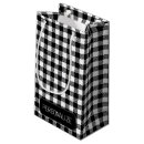 Search for black and white checkered gift bags Plaid