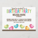 Search for little bird birthday invitations Children