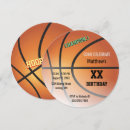 Search for basketball team birthday invitations Kids