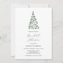 Search for rustic winter bridal shower invitations Botanical