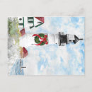 Search for lighthouse christmas cards Watercolor