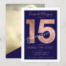 Search for navy blue quinceanera invitations Princess