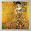 Search for gustav klimt portrait of adele posters Gold