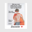 Search for save lives stickers Covid