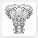 Search for indian elephant stickers Mandala