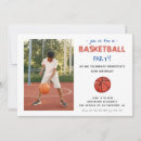 Search for basketball invitations Children