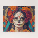 Search for day of the dead puzzles Illustration