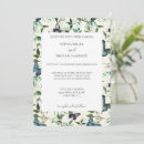 Search for tropical butterflies invitations Blue