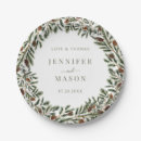 Search for christmas wedding plates Rustic