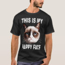 Search for this is my happy face tshirts Sarcastic