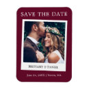 Search for burgundy save the dates Save our date