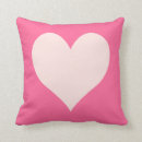 Search for pink heart cushions For her