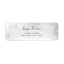 Search for gold foil return address labels Floral