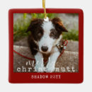 Search for pup christmas tree decorations Red