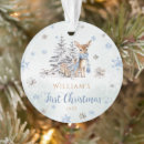 Search for deer christmas tree decorations Blue