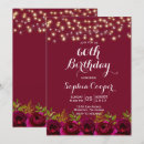 Search for wine 60th birthday invitations String lights