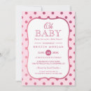 Search for trendy baby girl shower invitations Glitter