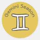 Search for sign round stickers Zodiac symbols