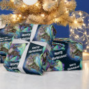 Search for christmas eve wrapping paper Flying reindeer