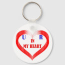 Search for be my valentines key rings Red