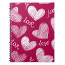 Search for valentines day office stationery Heart pattern