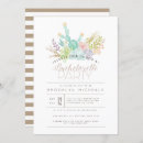 Search for cactus hens party invitations Flowers