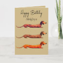 Search for funny dachshund dog cards Cute