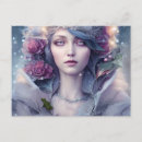 Search for snow woman postcards Fairy