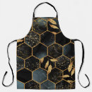 Search for hexagon pattern aprons Seamless