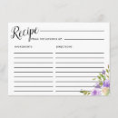 Search for pretty recipe cards Elegant
