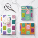 Search for bright colors wrapping paper Green