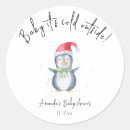 Search for coldness stickers Winter baby shower