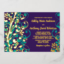 Search for purple and turquoise wedding invitations Teal