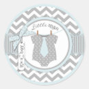 Search for blue grey chevron baby shower stickers Chic