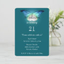 Search for glow birthday invitations Blue