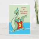 Search for 5th birthday cards Dinosaur