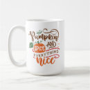 Search for fall mugs Pumpkin spice