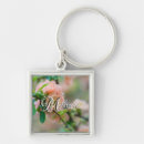 Search for garden floral key rings Initials