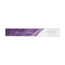 Search for royal purple return address labels Simple