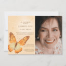Search for butterfly memorial service invitations Remembrance