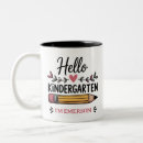 Search for kindergarten mugs First day of school