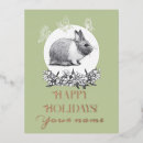 Search for rabbit christmas cards Animals