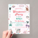Search for sleepover birthday invitations For her