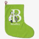 Search for alphabet letter christmas stockings First birthday
