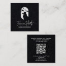 Search for dog grooming business cards Black