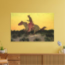 Search for cowboy canvas prints Retro