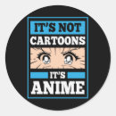 Search for japanese cartoon stickers Otaku