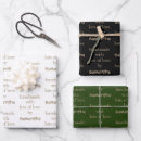 Search for gold and white wrapping paper Black