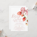 Search for berry sweet baby shower invitations Elegant