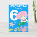 Search for cute mermaids cards For kids